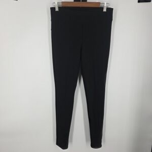 Shosho Black High-Waist Performance Leggings Yoga & Athleisure Women Large Pants